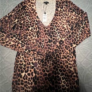 NWT Express Leopard Sweater